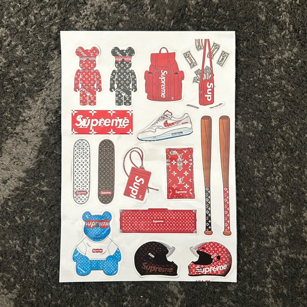 Supreme Stickers
